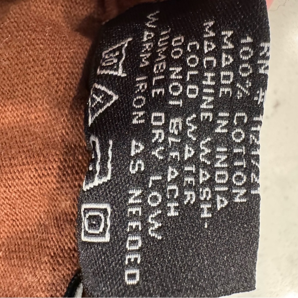 Y2K HTF Star Co. Unrestricted Apparel Brown Hip Hop Rap Song Lyrics Men's 2XL - Picture 6 of 9